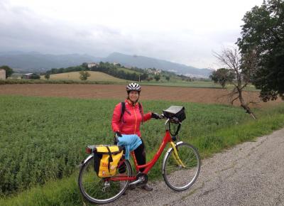 דיצה רינת במסלול האופניים מפירנצה לרומא
